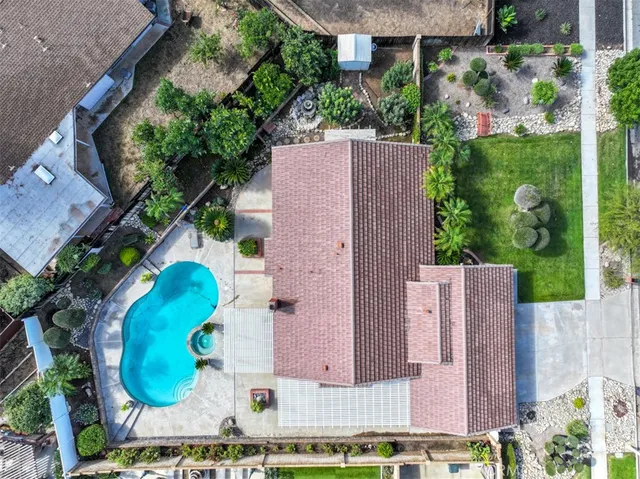 a view of a city with lots of houses