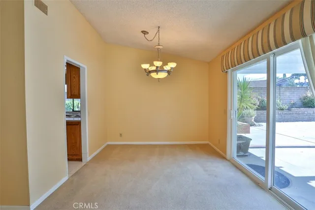 en empty room with windows