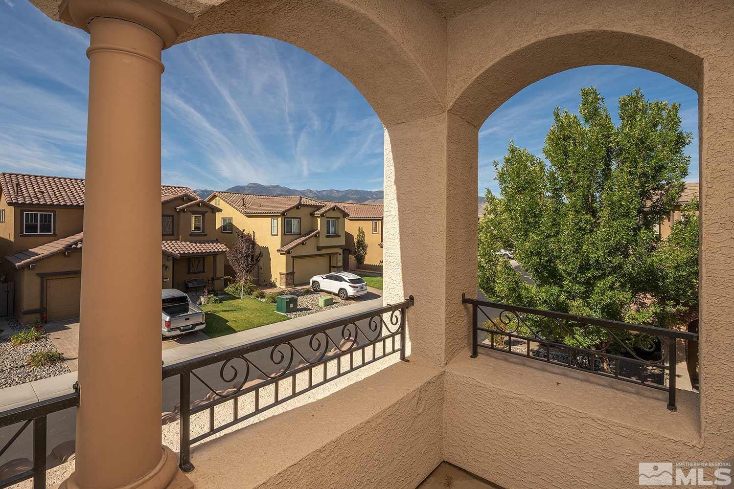 1861 Braemore Drive Reno, NV 89521 - Photo 22 of 40 a view of balcony with two chairs