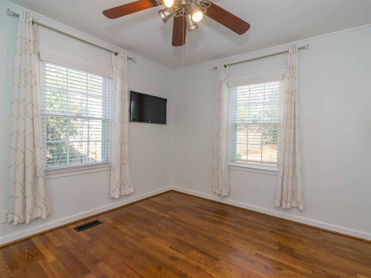 1800 Bennett Street Raleigh, NC 27604 - Photo 5 of 24 View of the Master Bedroom which is toward the rear of the house. Lilac and honeysuckle bushes are right outside these windows! Master Bedroom