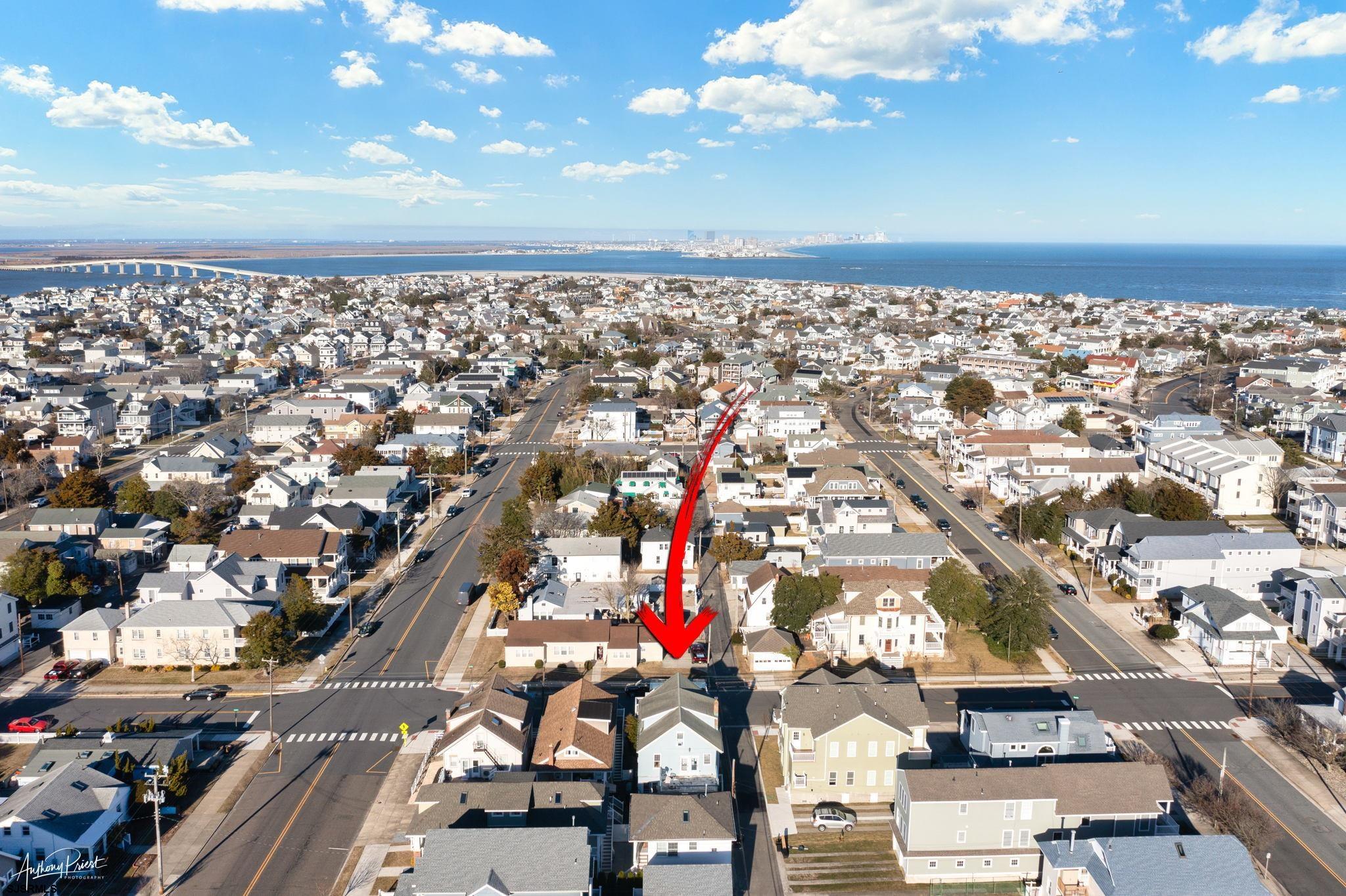 608 1st Street, Unit 3 Ocean City, NJ 08226 - Photo 10 of 13 an aerial view of a city