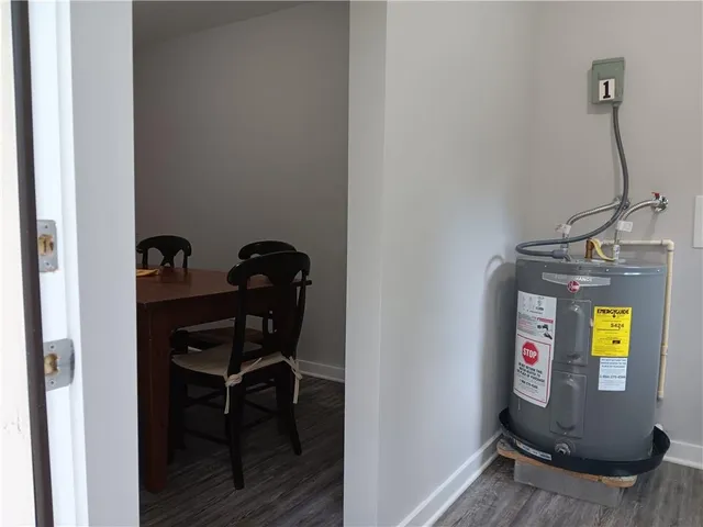 a view of outdoor space and deck