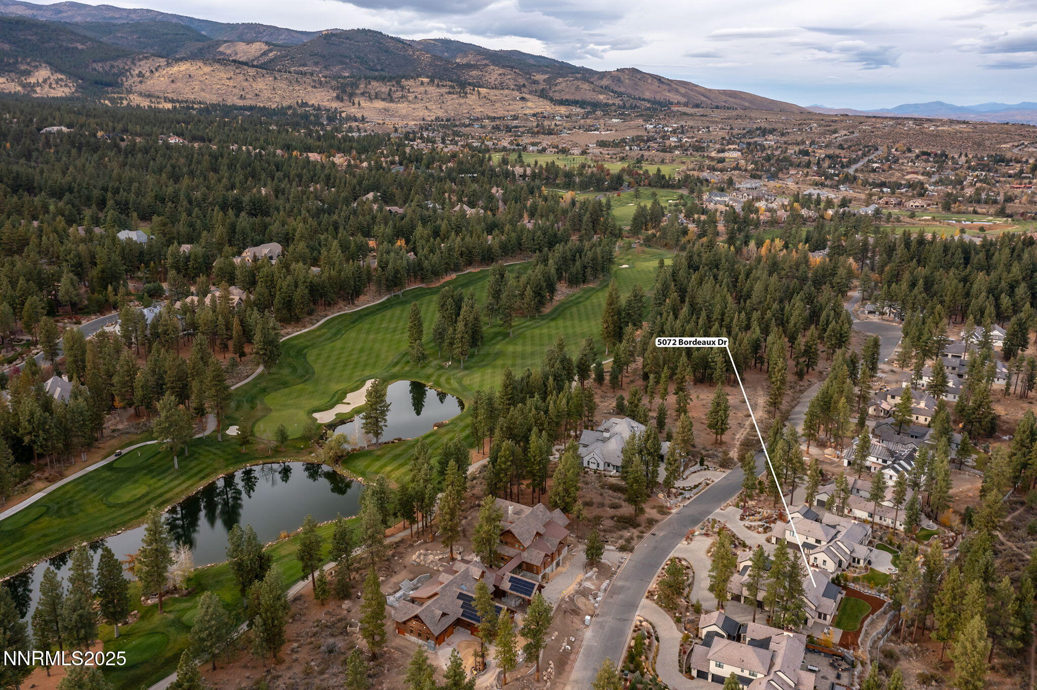 5072 Bordeaux Court Reno, NV 89511 - Photo 46 of 50 Aerial address and location