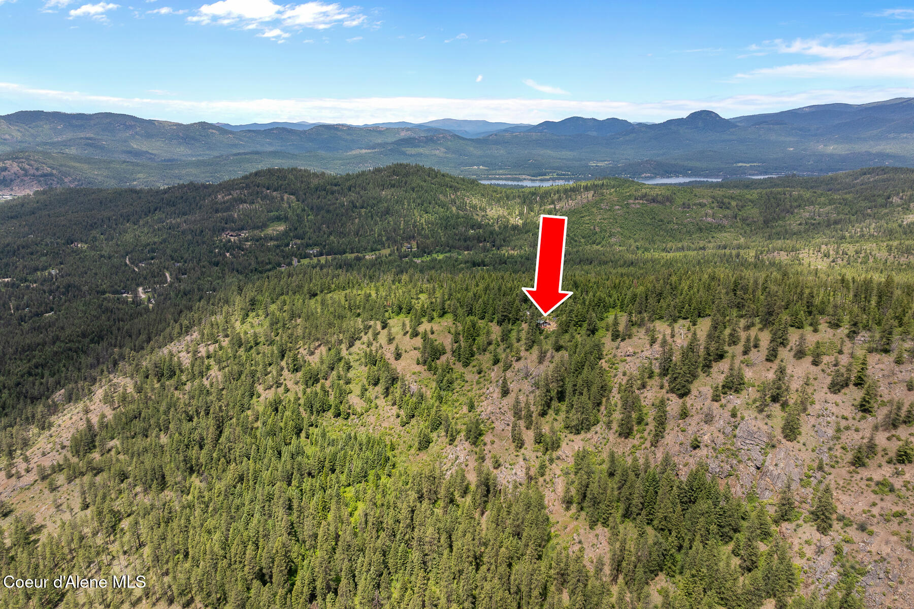 912 Otts Road Sagle, ID 83860 - Photo 17 of 44 Aerial_OttsBasinRd-14_Arrow
