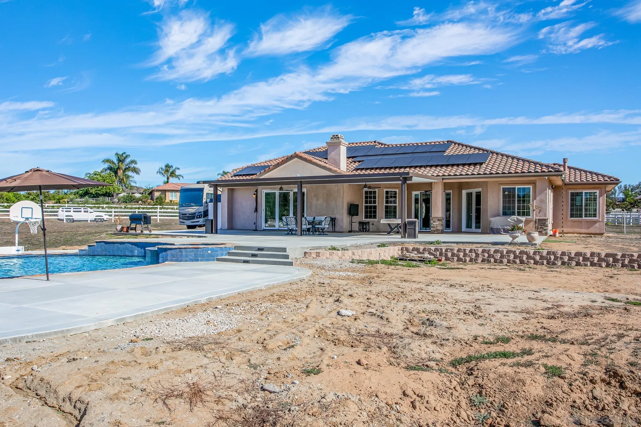 1090 Heritage Ranch Road Ramona, CA 92065 - Photo 37 of 49 front view of a house with a yard