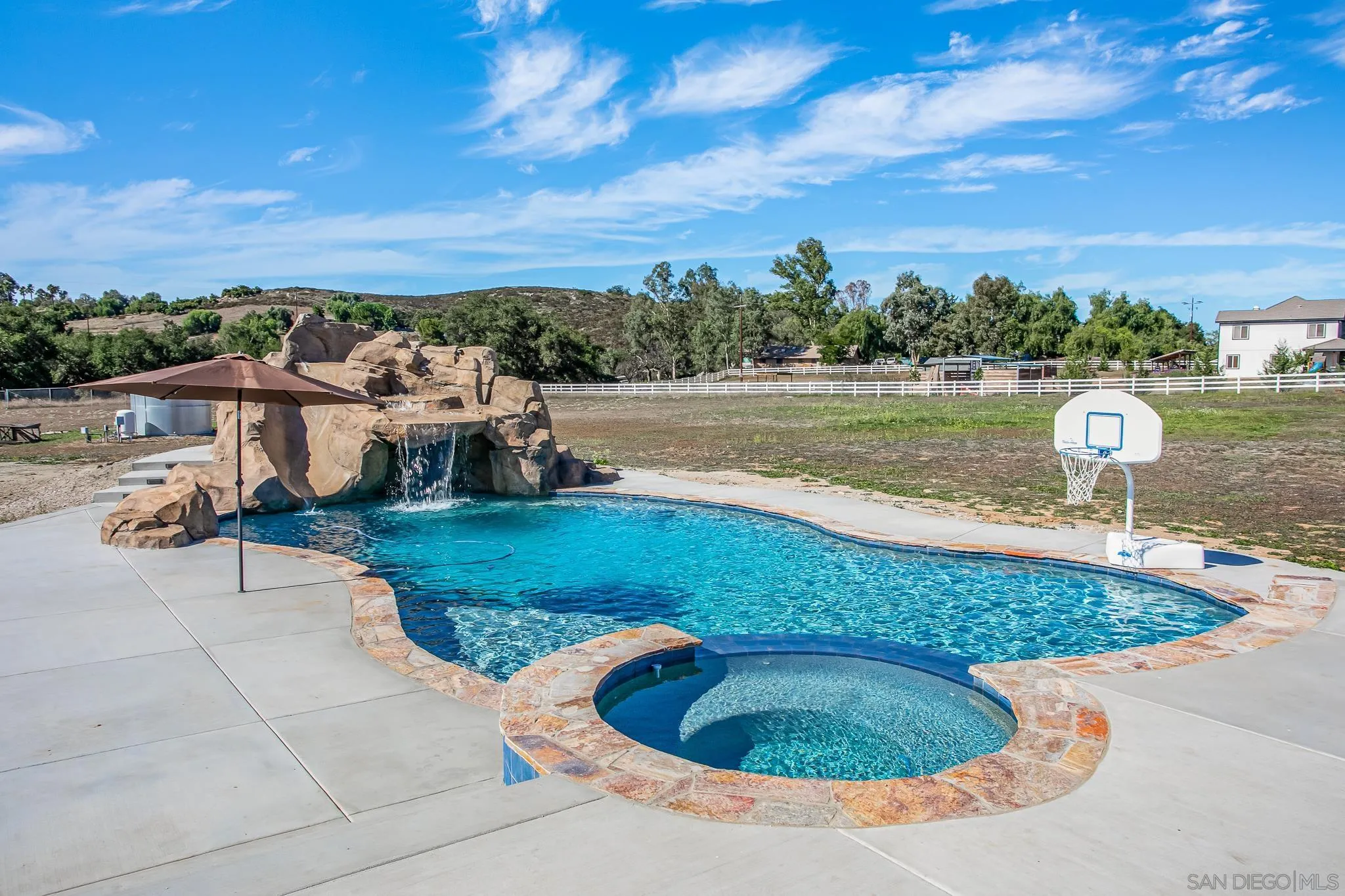 1090 Heritage Ranch Road Ramona, CA 92065 - Photo 39 of 49 a view of a swimming pool with a yard