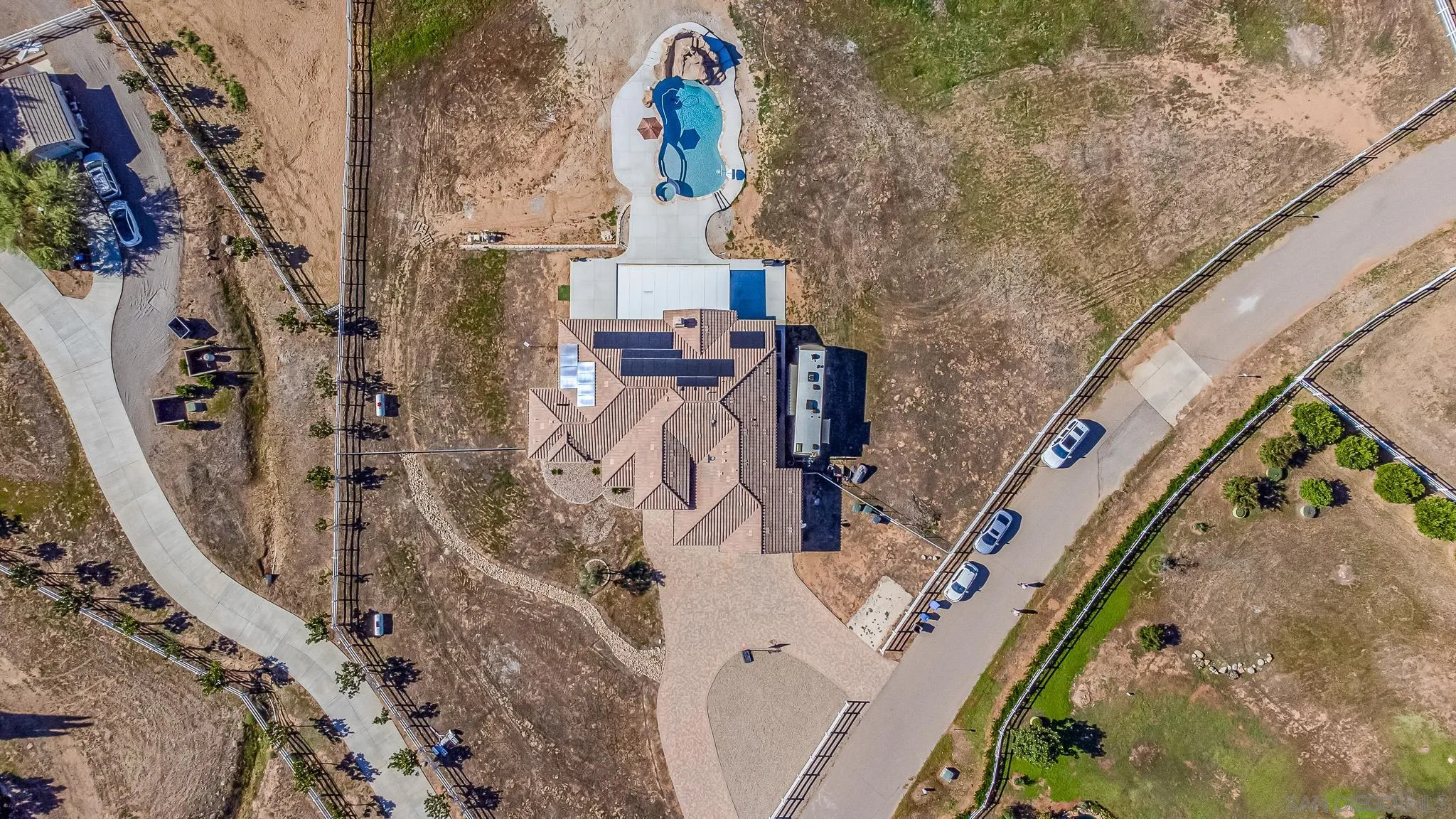 1090 Heritage Ranch Road Ramona, CA 92065 - Photo 43 of 49 an aerial view of houses with outdoor space