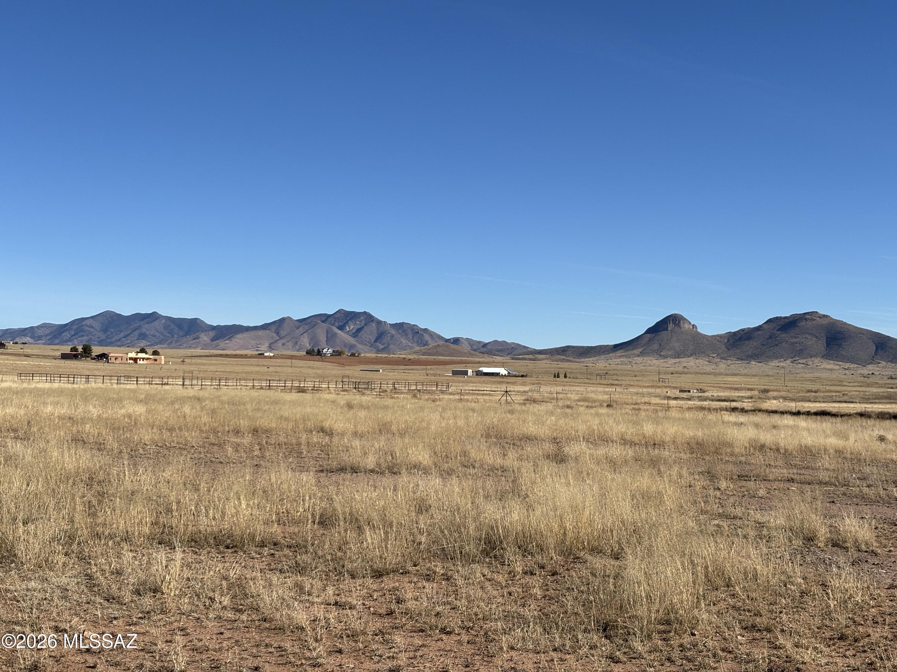 a view of a lake with a mountain in the background