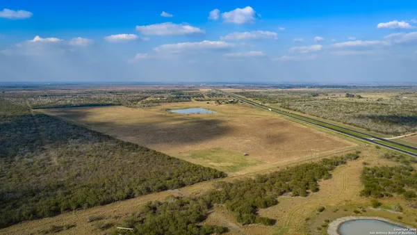 a view of an ocean and beach