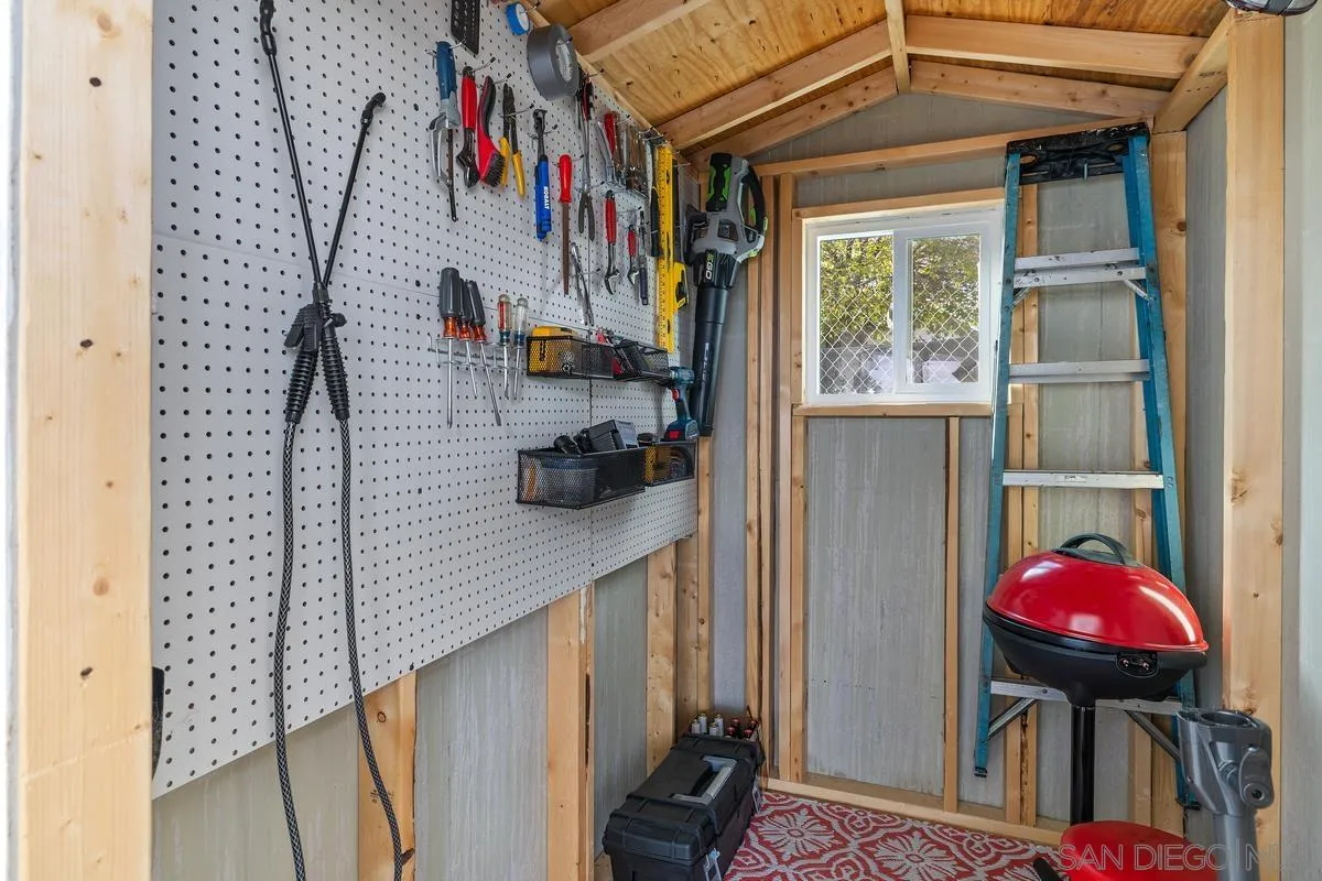 8545 Mission Gorge Road, Unit SPC 336A Santee, CA 92071 - Photo 21 of 28 a view of storage and utility room