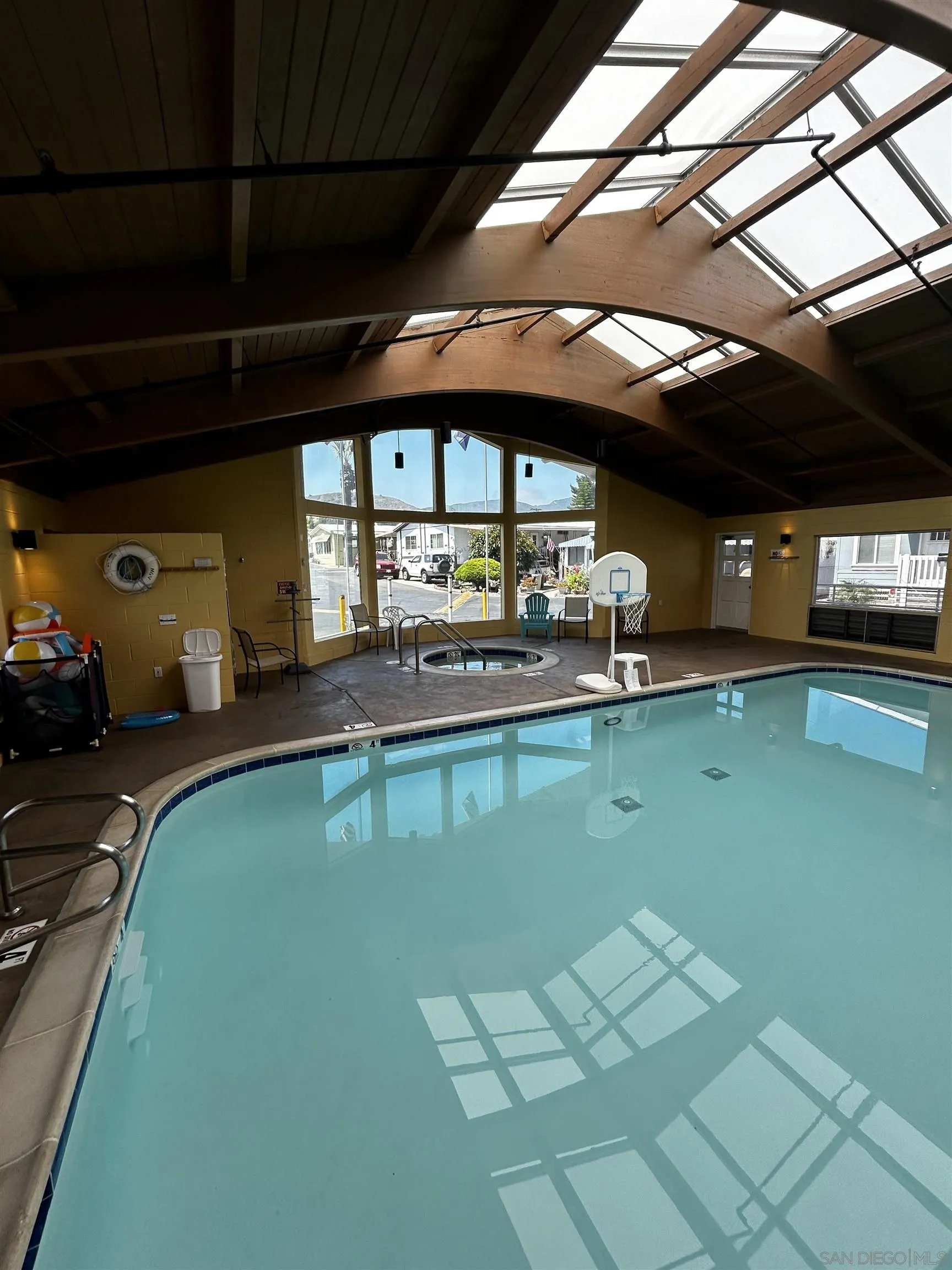 8545 Mission Gorge Road, Unit SPC 336A Santee, CA 92071 - Photo 26 of 28 a indoor swimming pool with window