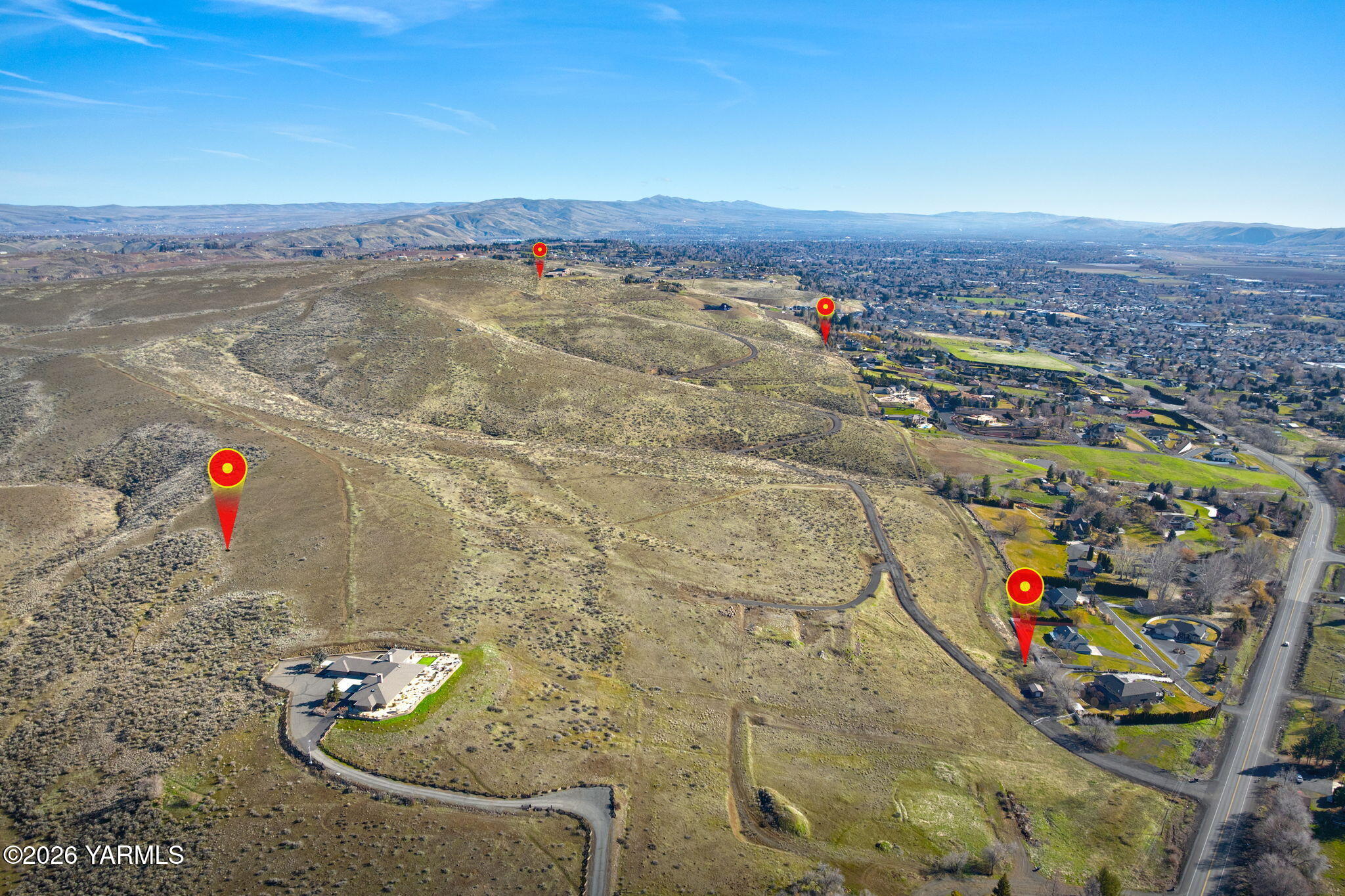 10725 Summitview Road Yakima, WA 98908 - Photo 17 of 18 Estimated Corner Points