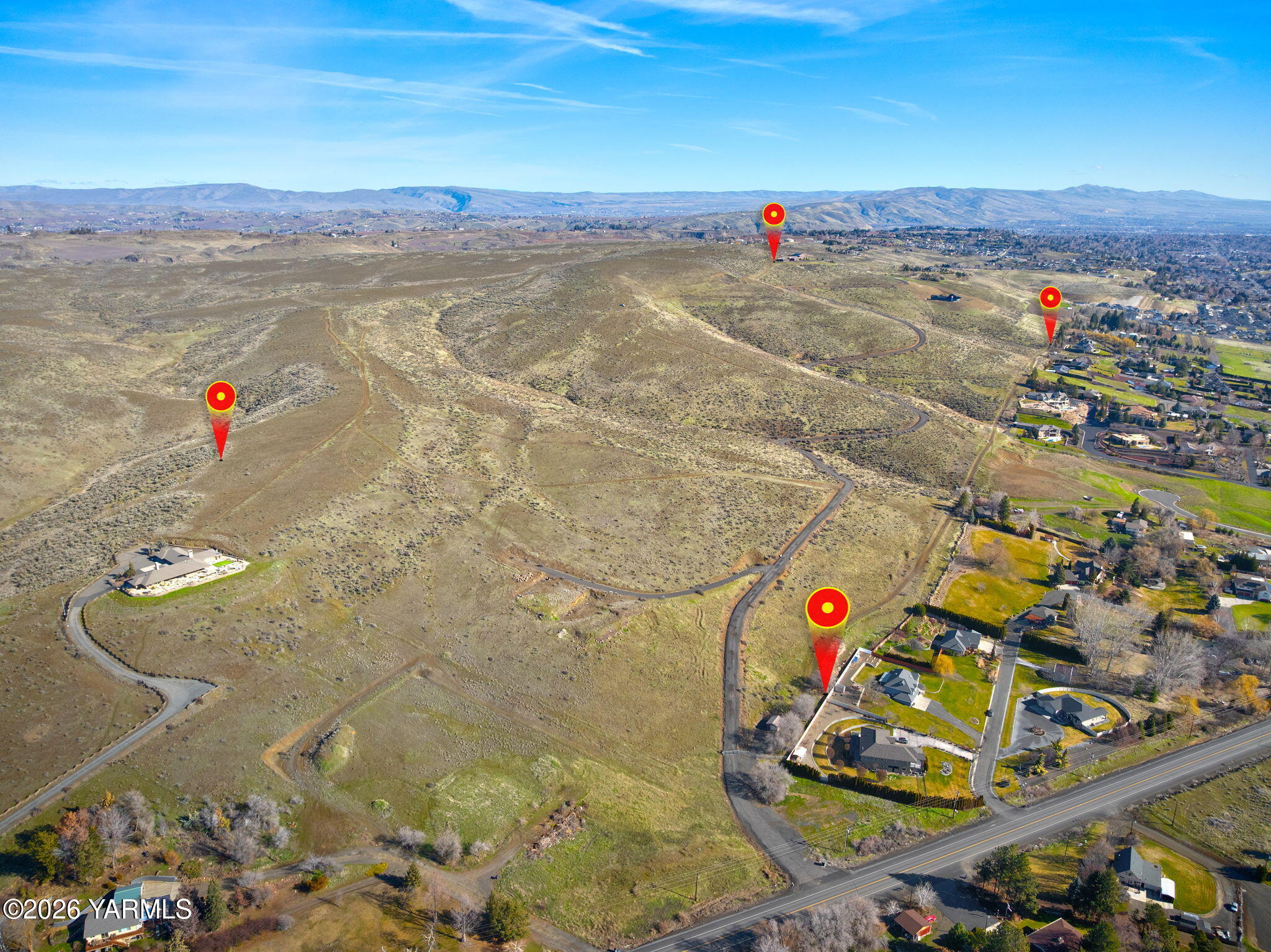 10725 Summitview Road Yakima, WA 98908 - Photo 18 of 18 Estimated Corner Points