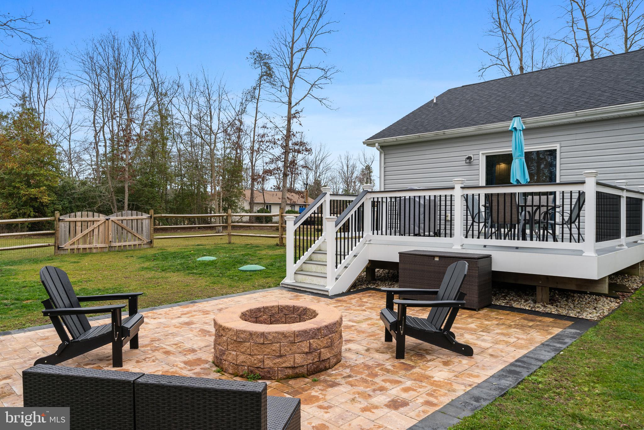 31505 Point Lookout Road Mechanicsville, MD 20659 - Photo 41 of 50 Patio with built in fireplace