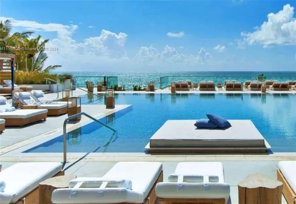 a view of a lake from a terrace