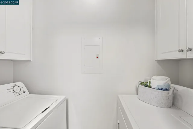 a room with storage and utility