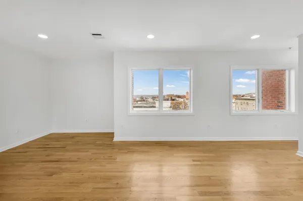a view of an empty room with window