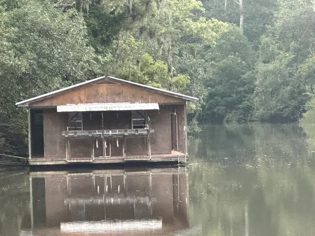 a small pool with a outdoor space