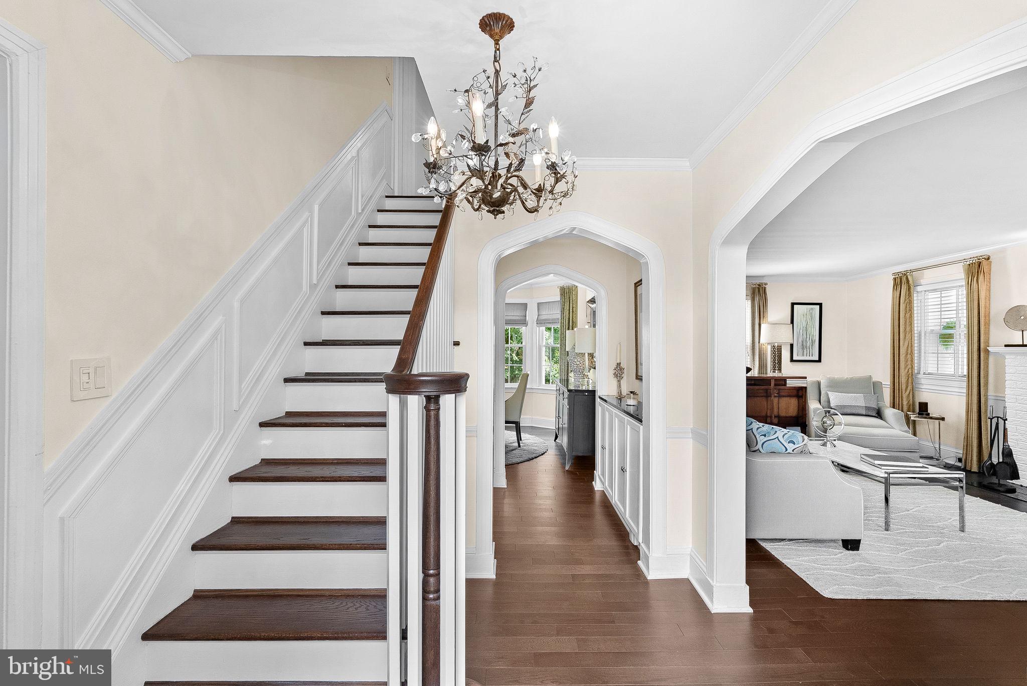 10313 Parkman Road Silver Spring, MD 20903 - Photo 12 of 61 a view of entryway and hall with wooden floor