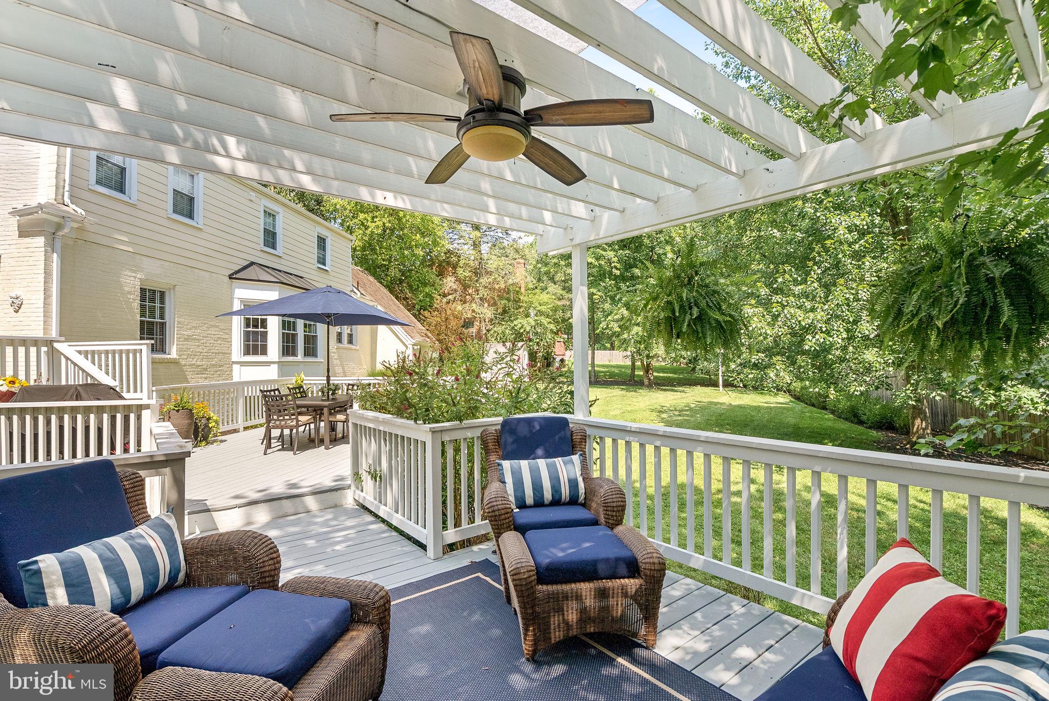 10313 Parkman Road Silver Spring, MD 20903 - Photo 8 of 61 a view of a patio with a chairs