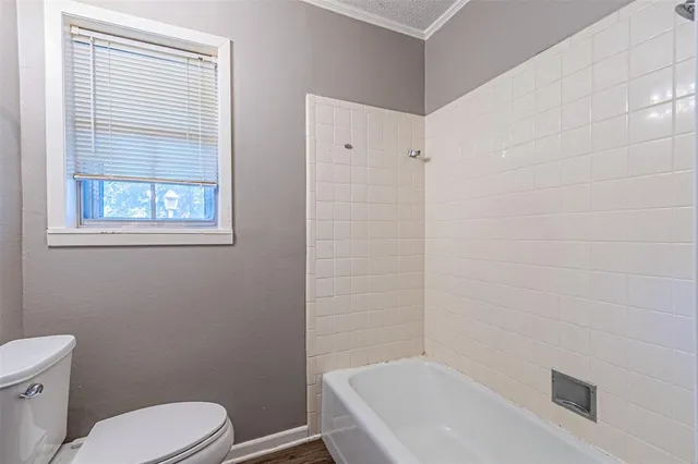 a view of backyard with green space