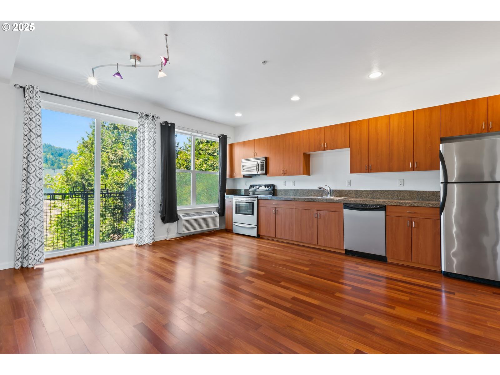 8712 North Decatur Street, Unit 105 Portland, OR 97203 - Photo 29 of 38 a view of kitchen with wooden floor