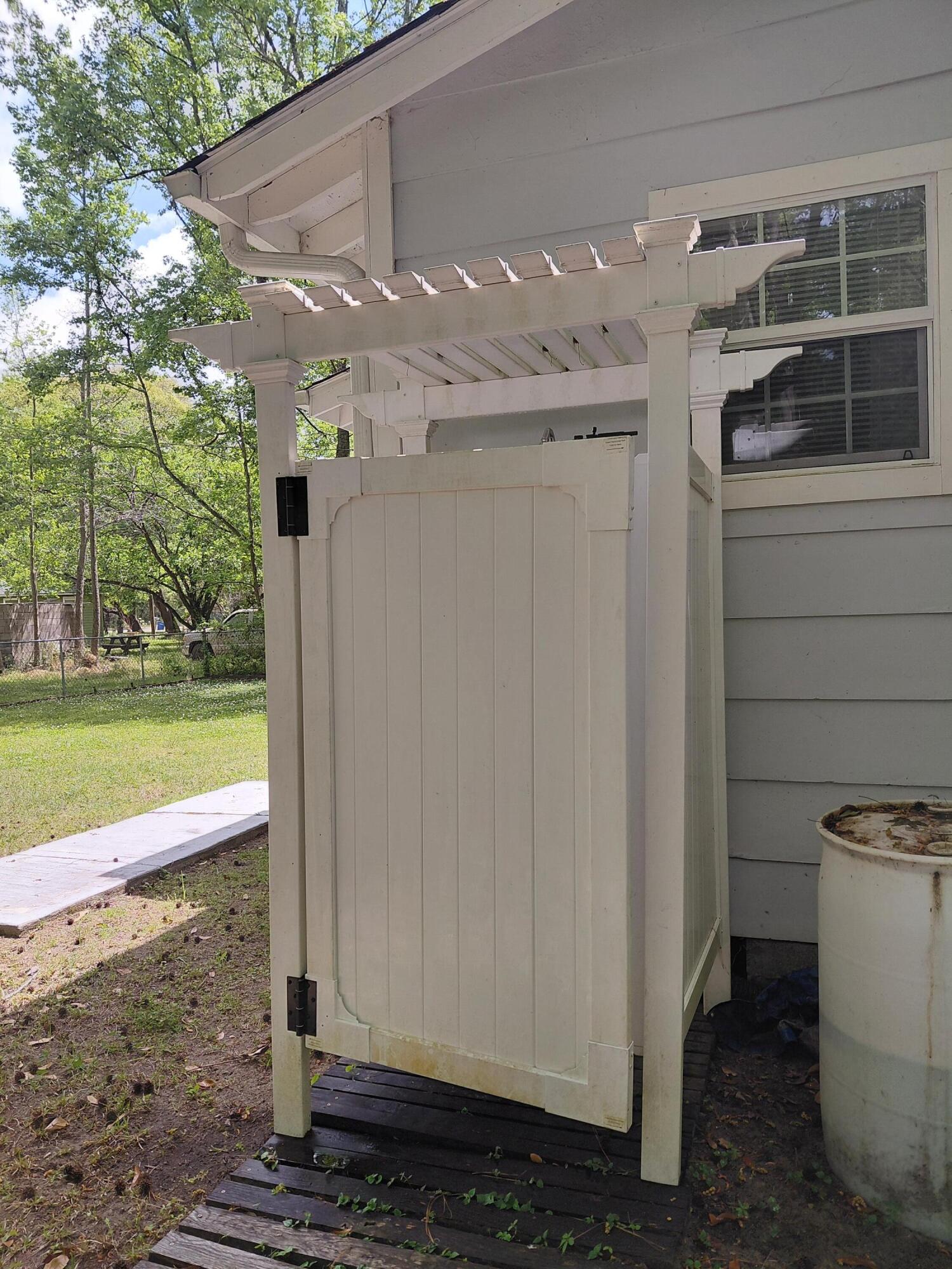 3876 New Hope Road Johns Island, SC 29455 - Photo 27 of 45 20260404 outdoor shower1