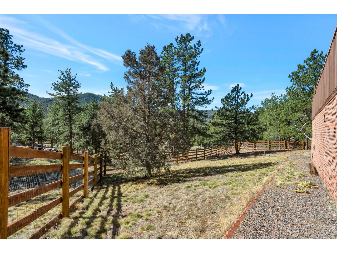 1477 Kiowa Road Lyons, CO 80540 - Photo 13 of 45 Fenced Portion of Back Yard