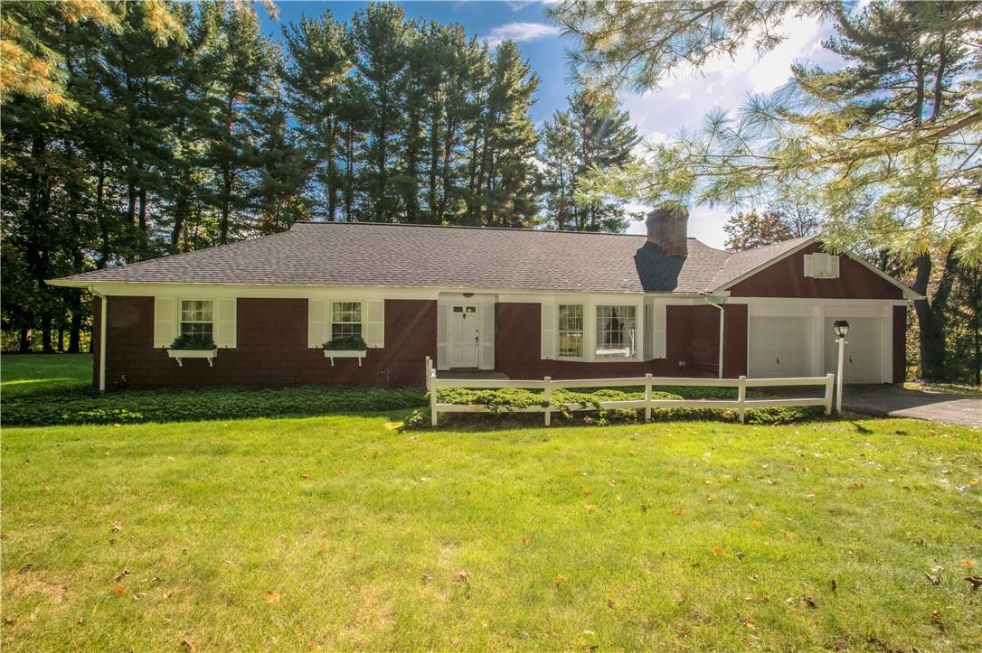 Welcome to 1111 Hardscrabble Road, Chappaqua, a classic 3-Bed/2-Bath 1950's Ranch House w/full unfinished walk-out basement, unfinished walk-up attic & level property.