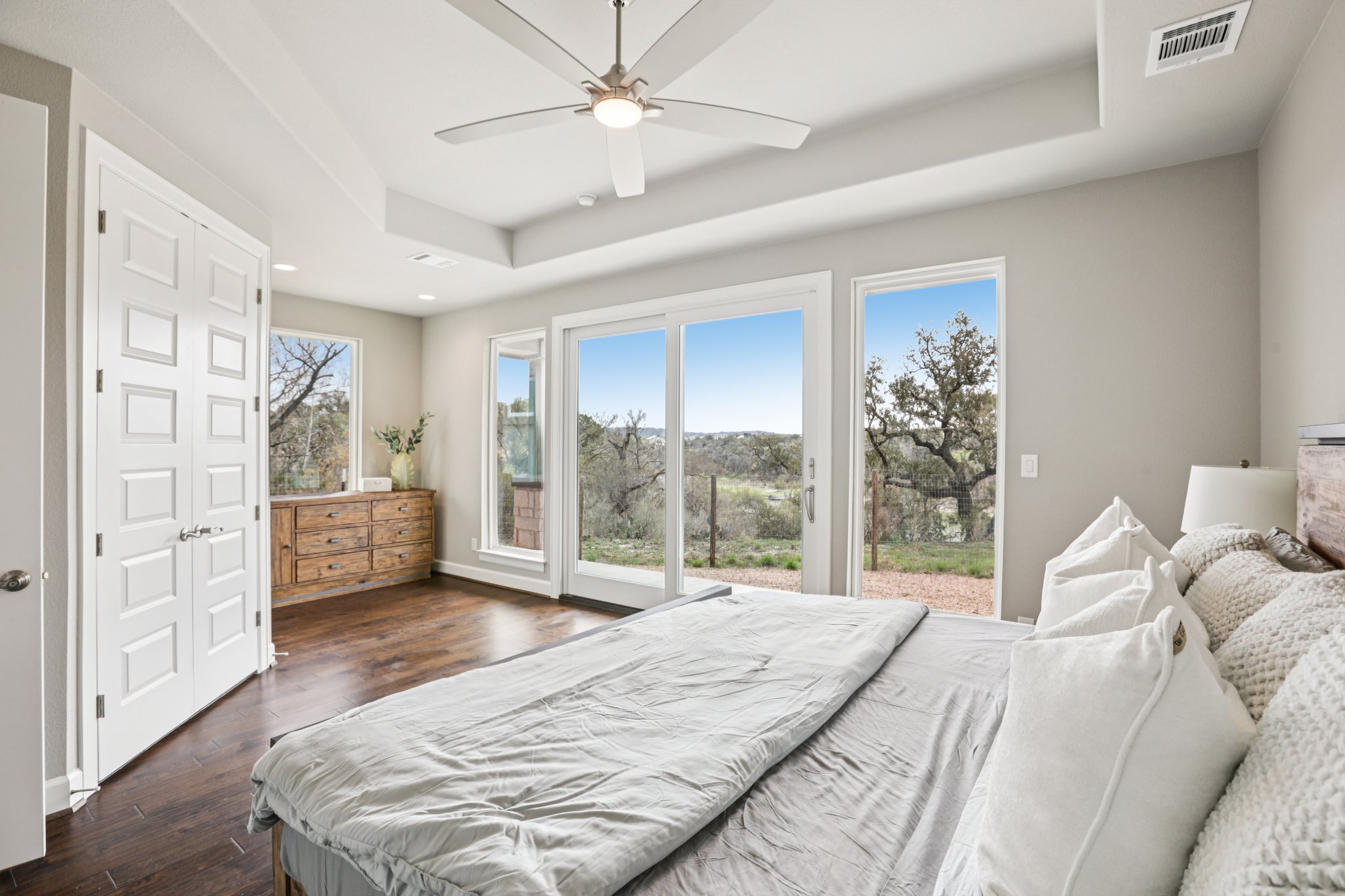 23601 Old Ferry Road, Unit 22 Spicewood, TX 78669 - Photo 23 of 38 Gorgeous view from primary bedroom