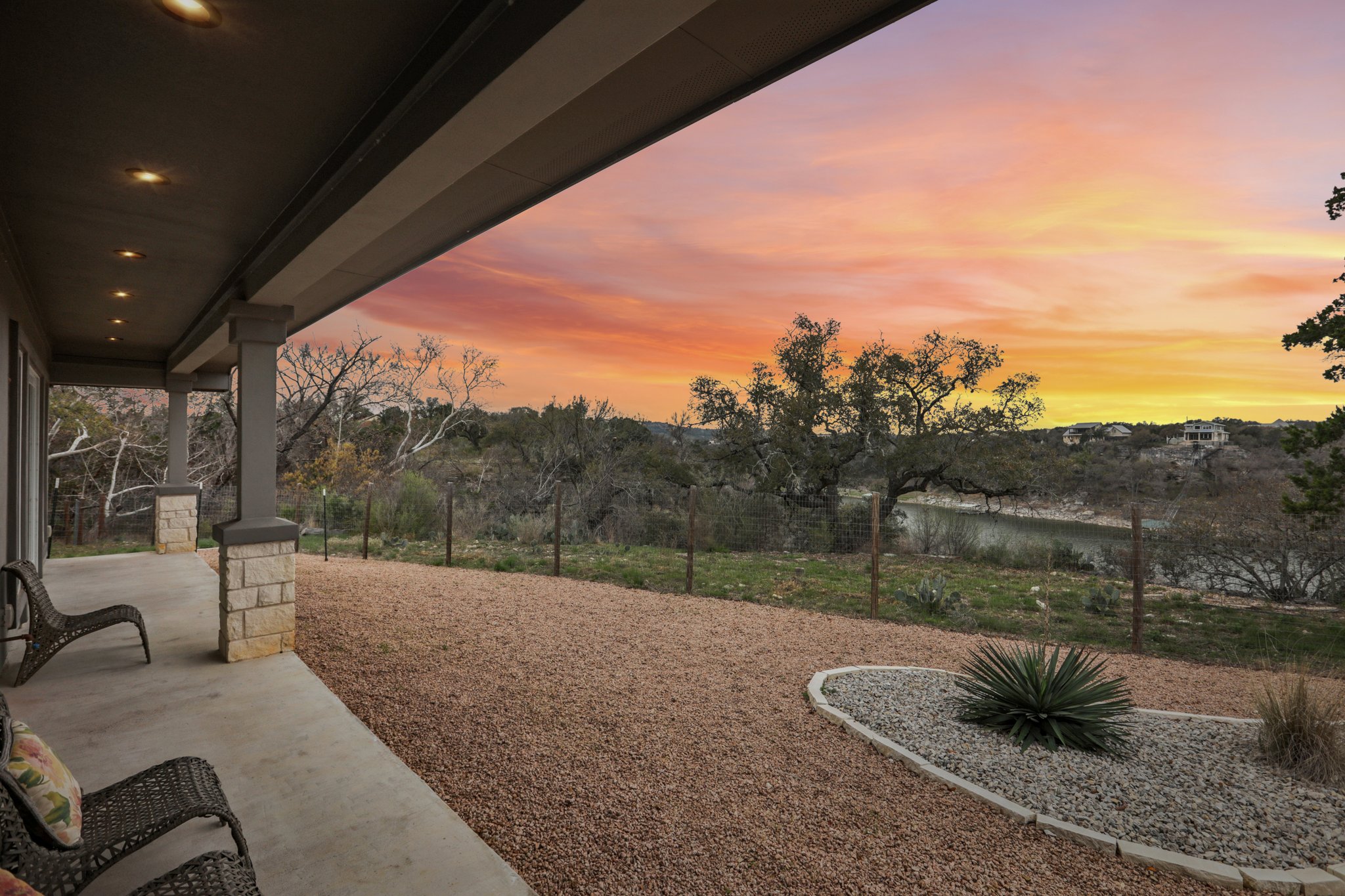 23601 Old Ferry Road, Unit 22 Spicewood, TX 78669 - Photo 30 of 38 View from the back porch