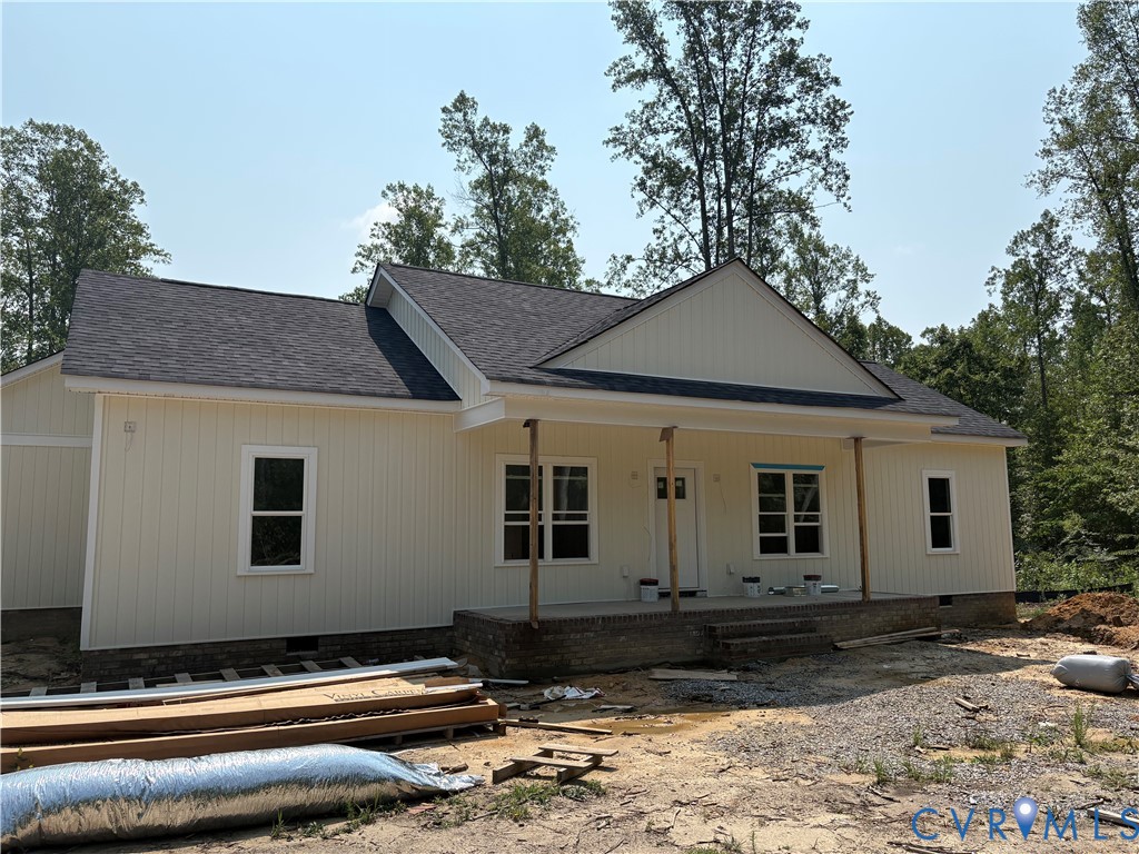 14995 Lebanon Road Spring Grove, VA 23881 - Photo 3 of 4 Craftsman-style exterior featuring board and batte