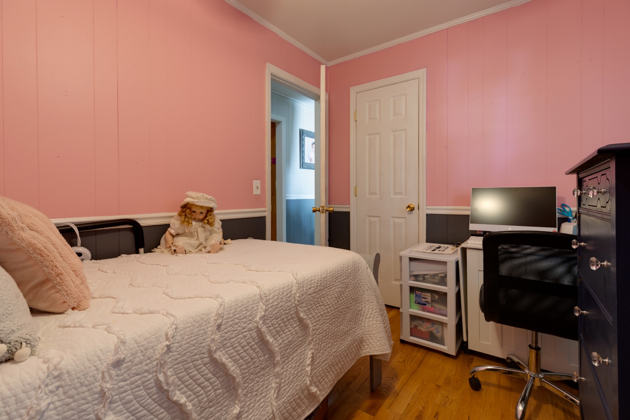 130 Mae Circle Dickson, TN 37055 - Photo 18 of 27 a bedroom with a bed and a flat screen tv