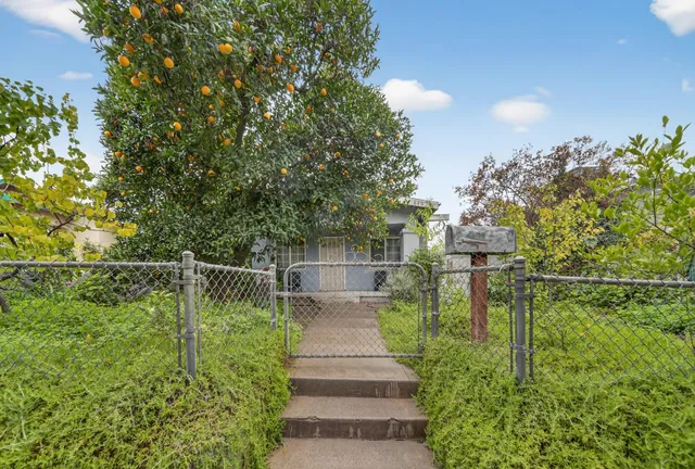a view of swimming pool with a yard