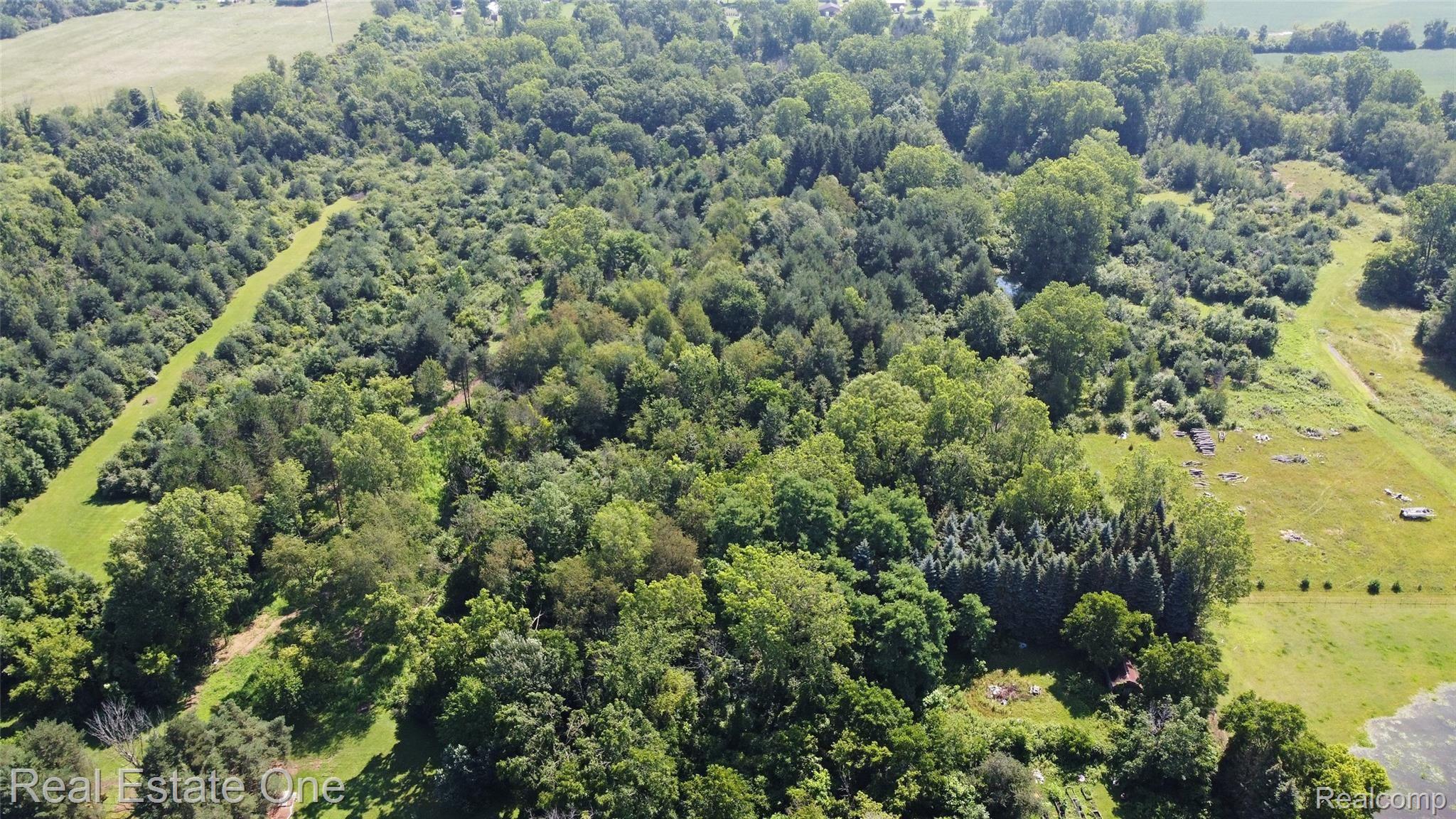 4321 Howe Road Grand Blanc, MI 48439 - Photo 32 of 40 46) Aerial Back of Property.jpg