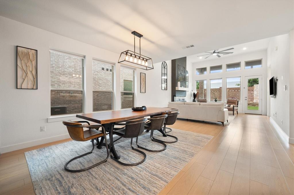 208 Scottish Way Mansfield, TX 76063 - Photo 14 of 38 Plenty of room for a large table in the dining area!