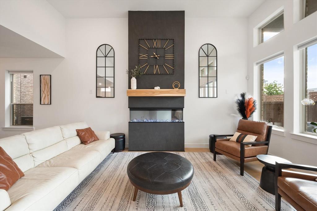 208 Scottish Way Mansfield, TX 76063 - Photo 4 of 38 Custom fireplace!