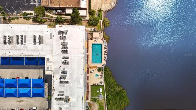 a view of balcony with a potted plant