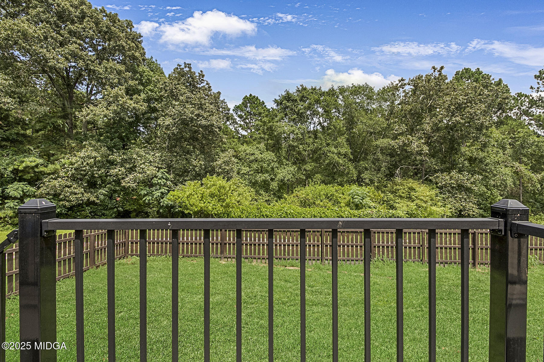 532 King Road Forsyth, GA 31029 - Photo 43 of 47 a balcony with wooden floor and fence