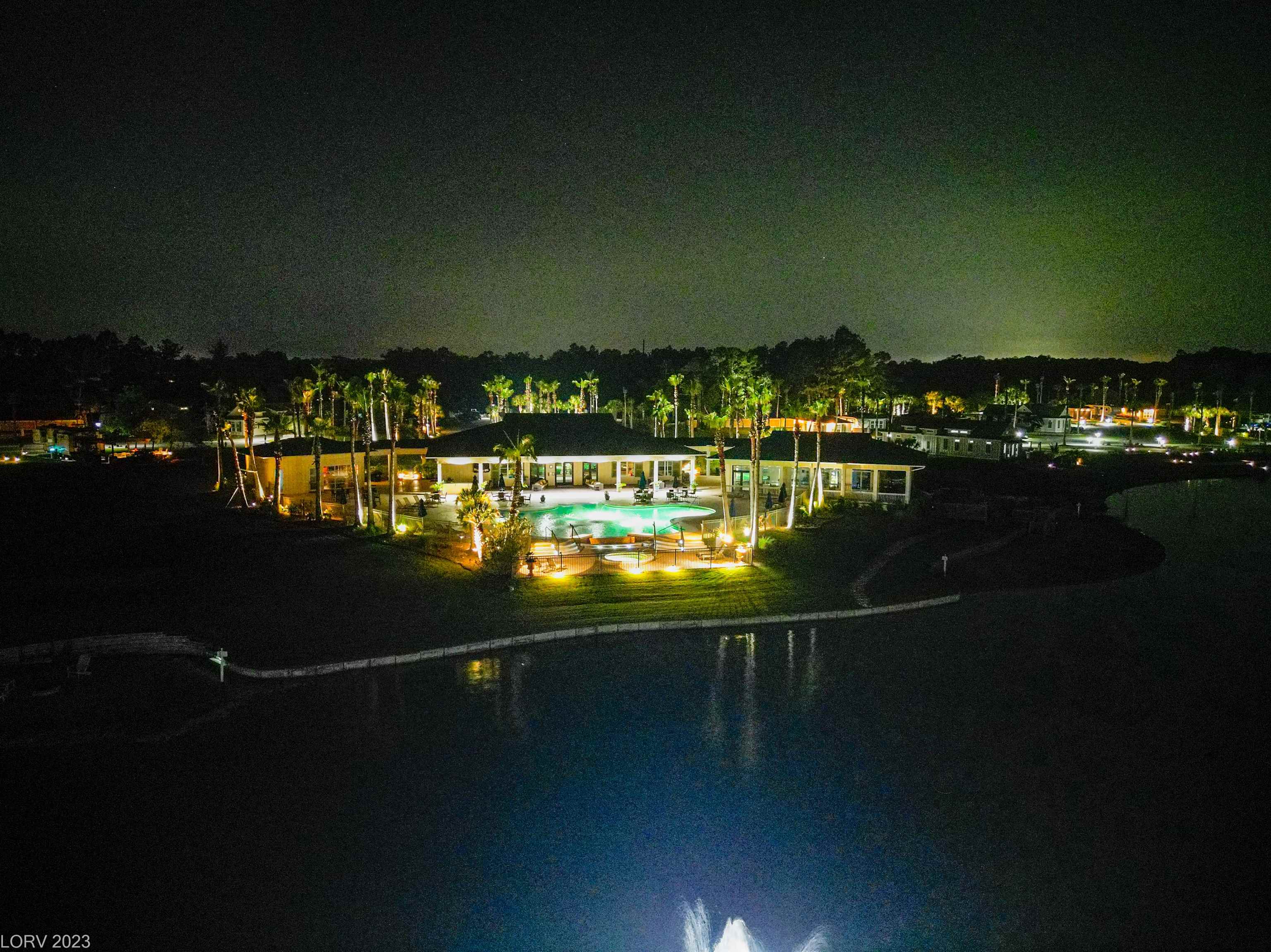 12107 Gateway Drive Elberta, AL 36530 - Photo 28 of 30 Aerial night time