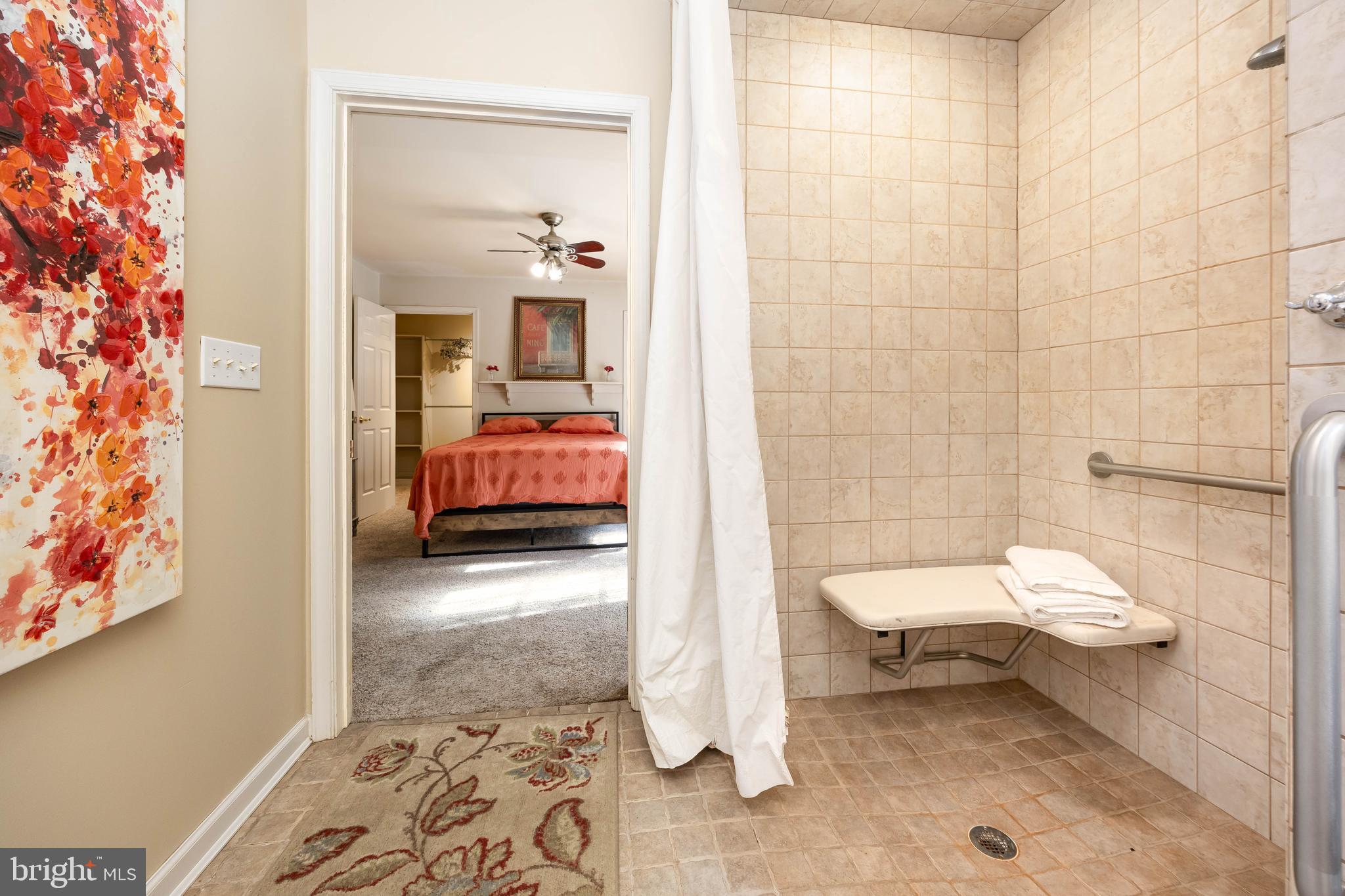 23545 Taylors Trail Road Mardela Springs, MD 21837 - Photo 30 of 52 Seat in Shower Stall