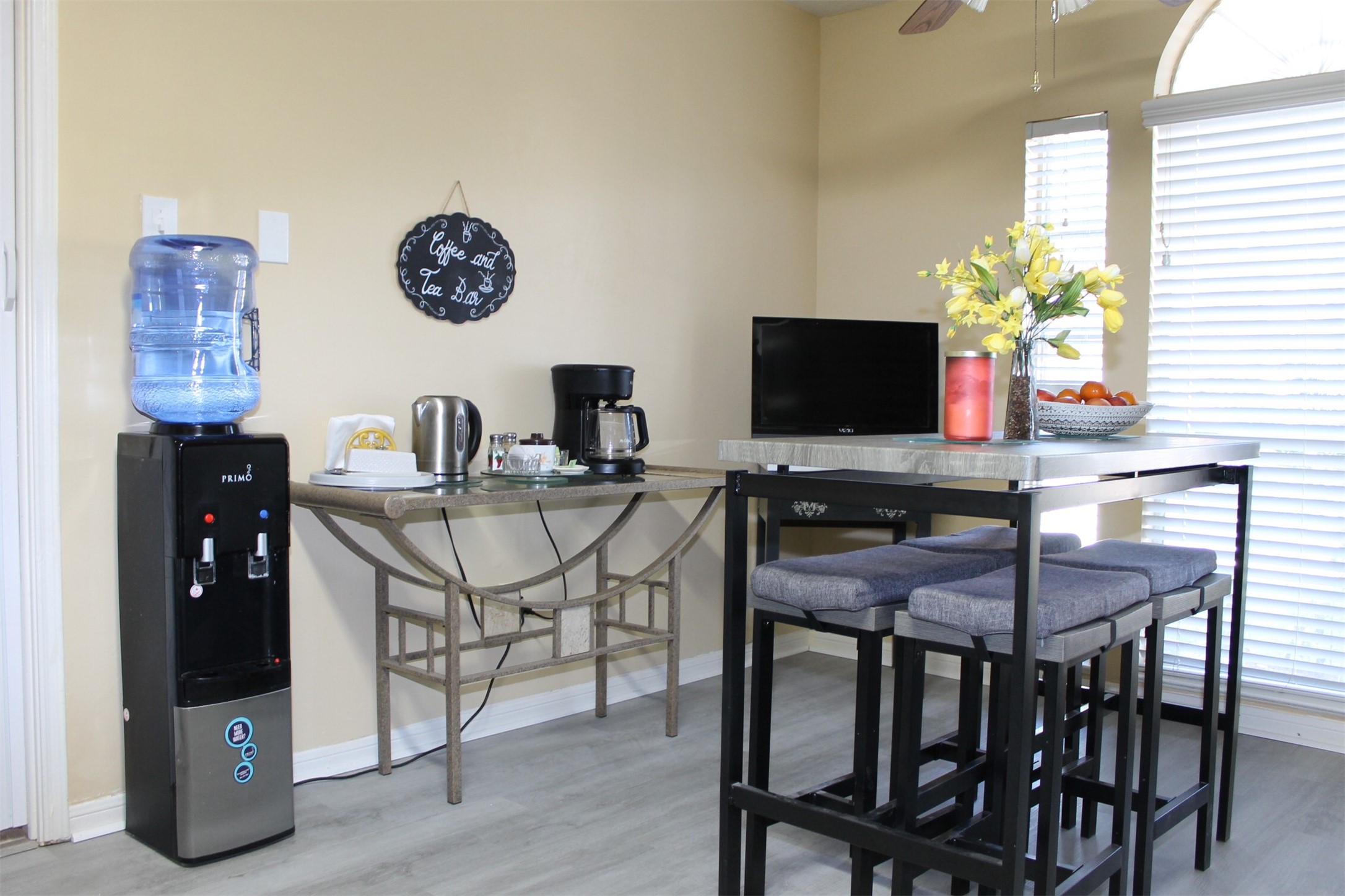 15818 Camp Fire Road Friendswood, TX 77546 - Photo 16 of 36 a view of a dining room with furniture and wooden floor