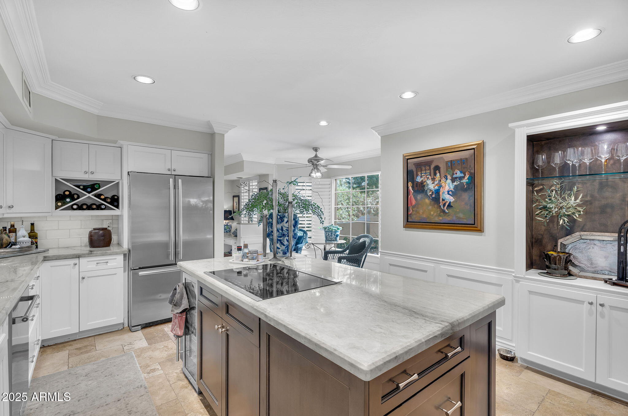 6701 North Scottsdale Road, Unit 16 Scottsdale, AZ 85250 - Photo 15 of 83 a kitchen with a sink a stove a refrigerator and a refrigerator