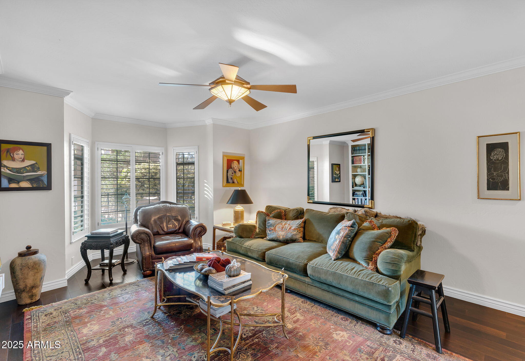 6701 North Scottsdale Road, Unit 16 Scottsdale, AZ 85250 - Photo 22 of 83 a living room with furniture a couch and wooden floor