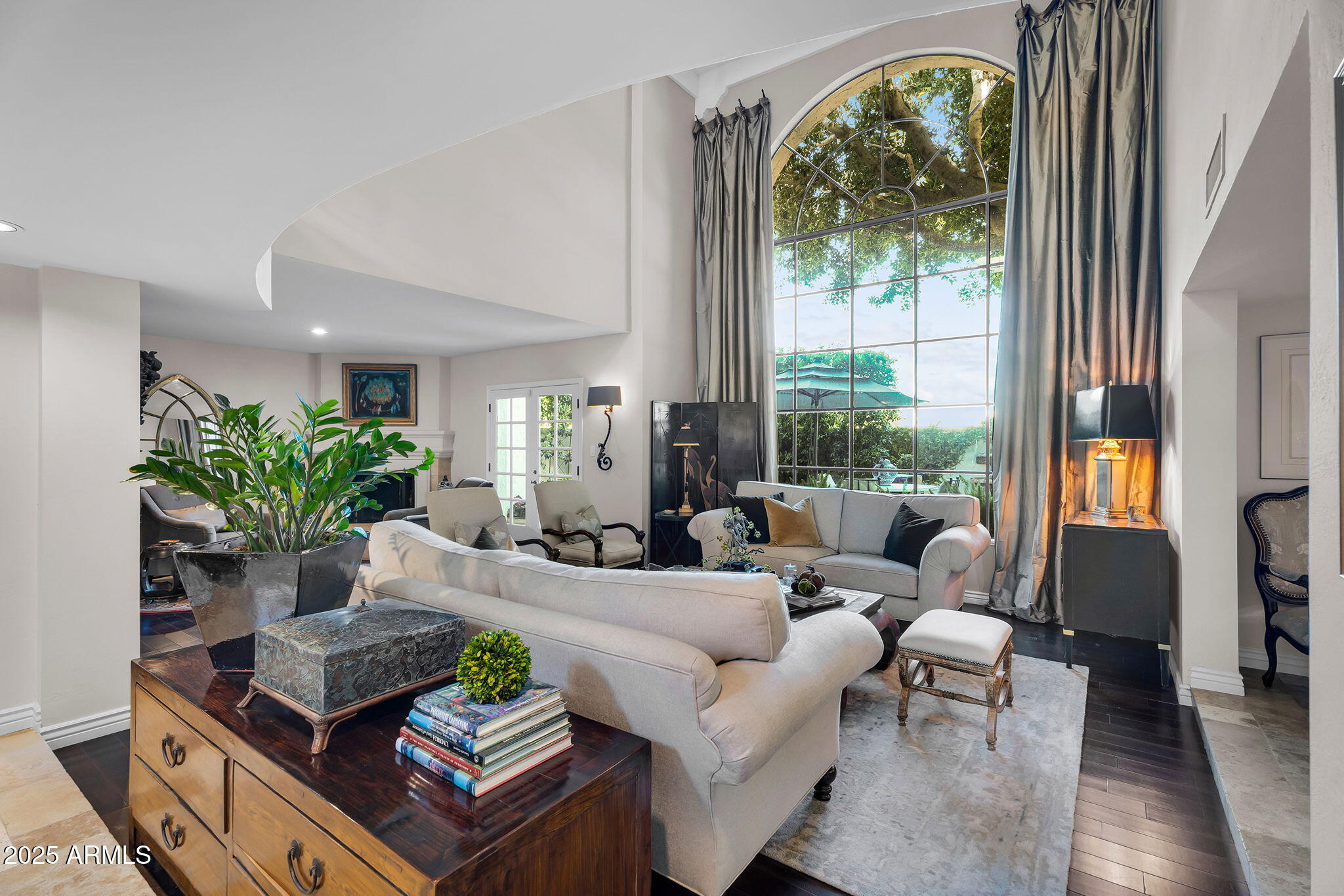 6701 North Scottsdale Road, Unit 16 Scottsdale, AZ 85250 - Photo 5 of 83 a living room with furniture and a large window