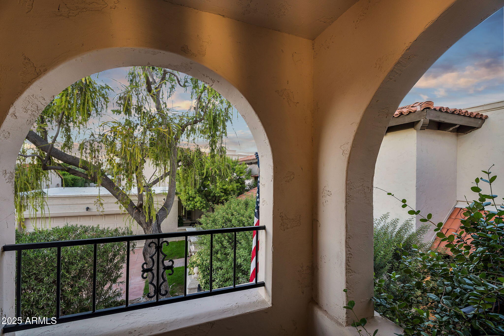 6701 North Scottsdale Road, Unit 16 Scottsdale, AZ 85250 - Photo 77 of 83 Balcony twilight