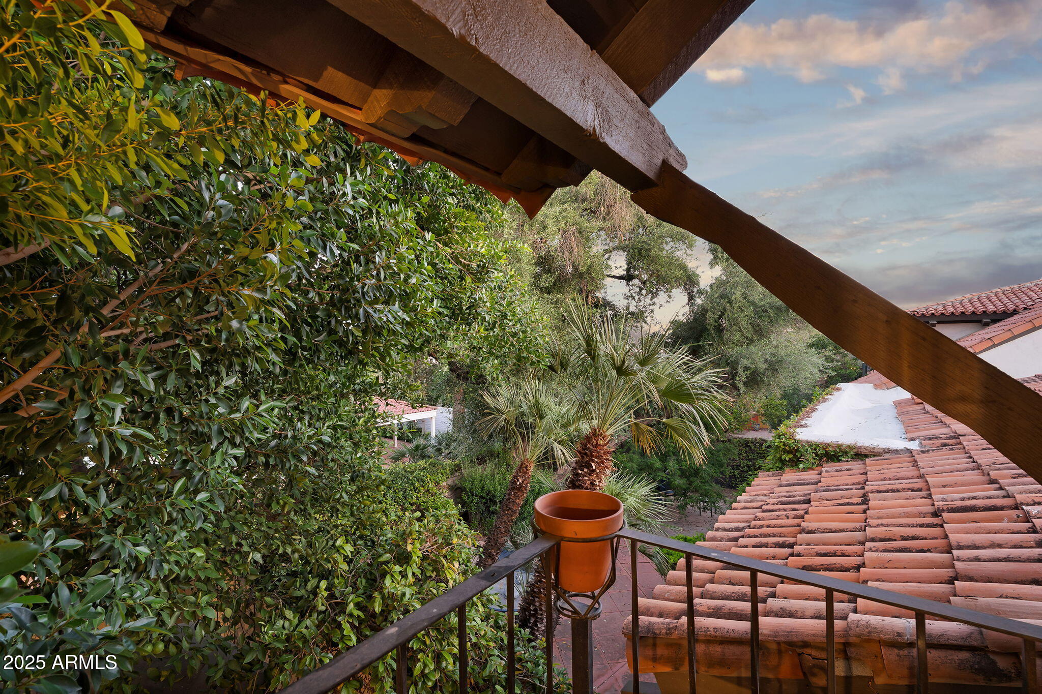 6701 North Scottsdale Road, Unit 16 Scottsdale, AZ 85250 - Photo 79 of 83 Balcony twilight