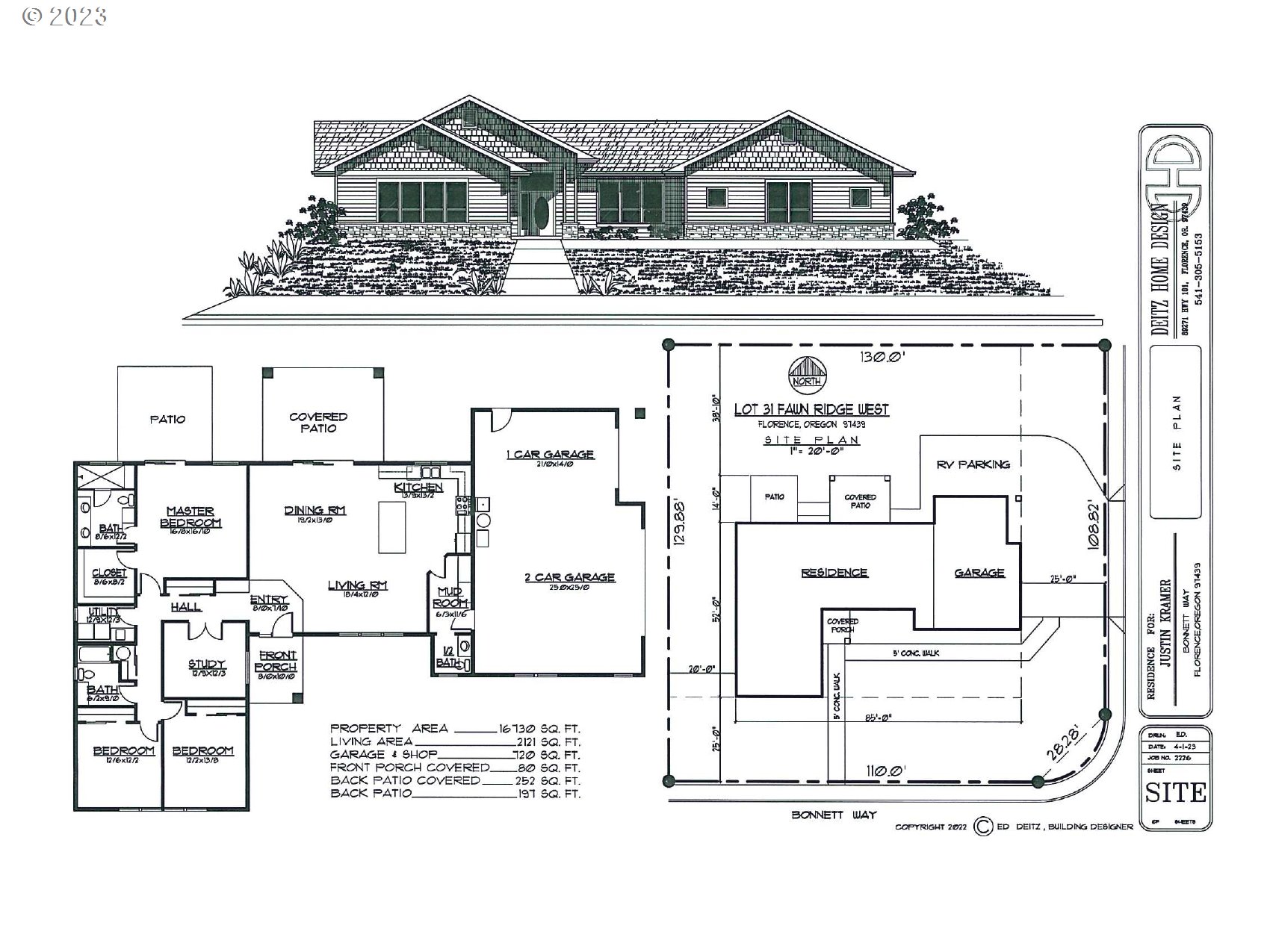 3200 Bonnett Way Florence, OR 97439 - Photo 2 of 3 a view of a large building with a outdoor space