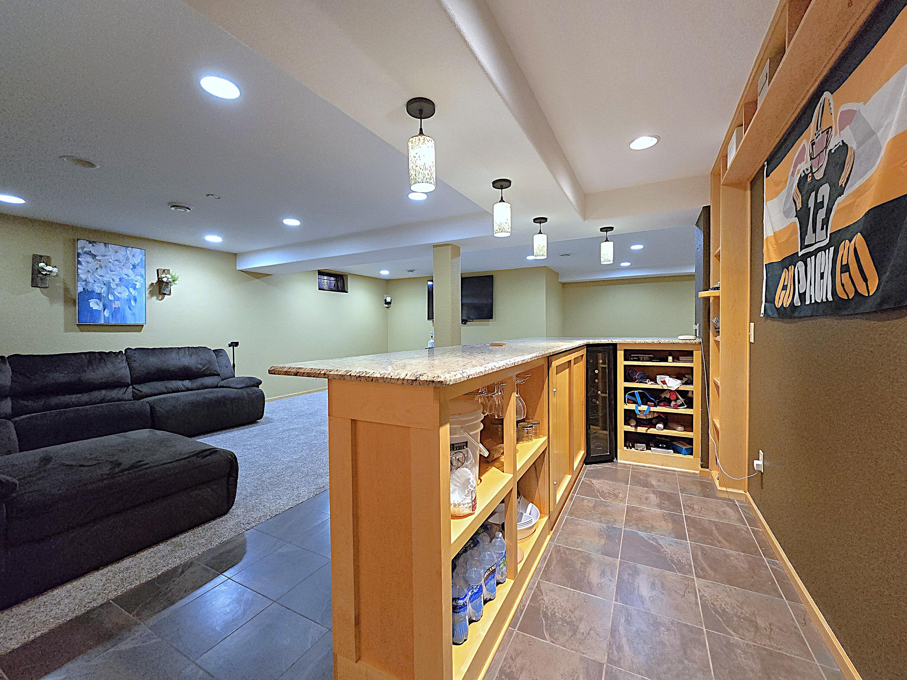 9729 West Prairie Grass Way Franklin, WI 53132 - Photo 53 of 73 Rec Room Bar