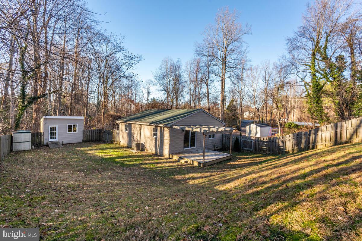 1181 Dares Beach Road Prince Frederick, MD 20678 - Photo 28 of 31 backyard view